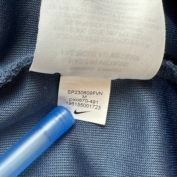 Nike Blue Track Jacket Men’s Size M DX0670-491 Style Code - Picture 5 of 14